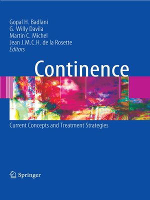 cover image of Continence